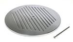 Trans-dapt 2490 Aluminum Air Cleaner Top 14" Polished Pinstripes Ball-milling. Fixed Price $126.47.