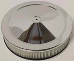 Chrome 14"X3" Air Cleaner Kit Fit 5-1/8" Barrel Holley Edelbrock Sbc Bbc Chevy. Fixed Price $49.96.