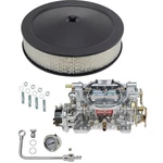 Edelbrock 1411 Performer 750 Cfm Elect. Carb/air/fuel Kit,chr/blk. Fixed Price $627.99.
