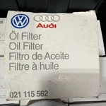 Oem Volkswagen Engine Oil Filter Element - Genuine Vw 021115562. Fixed Price $24.65.