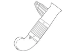Genuine Gm Intake Duct 15794261. Fixed Price $25.83.