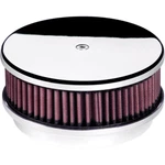 Billet Specialties 15120 6-3/8" Round Plain Top Air Cleaner Polished. Fixed Price $130.95.