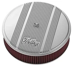 Holley; Vintage Series; 14" X 3" Air Cleaner; With Cotton Gauze Reusable Element. Fixed Price $279.99.