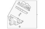 Genuine Nissan Air Filter And Housing Assembly 16500-6SY0A. Fixed Price $255.96.