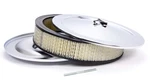 Racing Power Co-packaged #R8000 14X3 Muscle Car Plain Flat Base A/c Chrome. Fixed Price $62.99.
