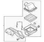 Genuine Ford Air Filter And Housing Assembly ML3Z-9600-A. Fixed Price $360.86.