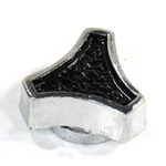 Bandit Air Cleaner Mounting Nut 2179X; 5/16-18 Deluxe Wing Chrome, Black. Fixed Price $16.02.