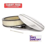 Racing Power R6722, Kit 14X3 Alum Round Finned Flat Base A/c Performance Parts. Fixed Price $189.46.
