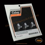 Colony 8212-3, Oval Head Screws, Slotted, P/n 33822-36, Chrome, Per Card. Fixed Price $8.69.