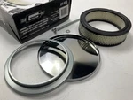 Mr. Gasket 1486 Chrome Air Cleaner W/ Filter 6-1/2 Inch Diameter, Tall. Fixed Price $24.26.