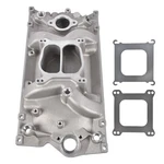Dual Plane Intake Manifold For Small Block Chevy Sbc V8 Vortec 305 350 1996-2002. Fixed Price $135.00.
