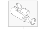 Genuine Nissan Engine Air Intake Hose 16576-7S00A. Fixed Price $123.44.