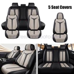 For Mitsubishi Mirage 2014-2024 Car 5-SEAT Cover Faux Leather Full Set Protector. Fixed Price $68.15.