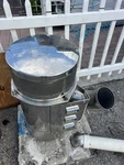 Id Stainless Steel Air Cleaner 33 X 15 For Peterbilt 379 Freighliner Tractor. Fixed Price $400.00.