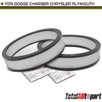 2PCS Engine Air Filter For Dodge W100 Pickup 70-74 Chrysler 300 68-71 Plymouth. Fixed Price $28.49.