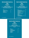 1989 Ford F150-350, Bronco, E150-350, F-super Duty Shop Manual Set Vol A, B,. Fixed Price $161.47.