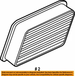 Fits Mitsubishi Oem 04-12 Galant Engine-air Cleaner Filter Element MR571396. Fixed Price $23.45.