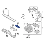 For Volkswagen Jetta 2019-2026 5QM129618C Rear Engine Air Intake Hose. Fixed Price $105.42.
