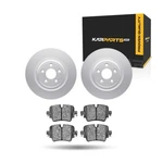 For Jaguar Xj 2016 2017 2018 2019 Brake Set With Pads Plain Rotor Style. Fixed Price $284.06.