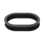 12" Oval Air Cleaner Super Flow Replacement Black Washable Element. Fixed Price $36.97.