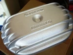 Tattersfield Flathead Ford Mercury V8 Dual Carb Air Cleaner Hot Rod Cast Finish. Fixed Price $246.00.