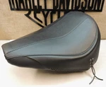 Oem Harley-davidson '90-99 Softail Fatboy Flstf Black Driver Seat Front. Fixed Price $325.00.