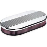 Billet Specialties Dual Quad Ribbed Oval Air Cleaner. Fixed Price $472.95.
