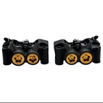 2008 - 2016 Yamaha Yzf R6 Front Brake Set Right Left Gold Oem. Fixed Price $125.00.
