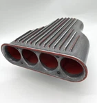 Cal Custom Hilborn Vintage Finned Aluminum Air Cleaner Scoop 4 Bbl Hotrod Gasser. Fixed Price $225.00.