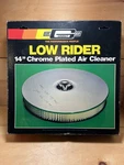 Mr Gasket 4339 Chrome-plated Low Rider Air Cleaner. Fixed Price $93.50.