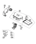 Genuine Mopar Air Cleaner Bracket 68446843AA. Fixed Price $17.08.
