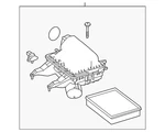 Genuine Mercedes-benz Air Cleaner Assembly 907-528-01-00. Fixed Price $216.24.