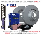 Ebc Front Brake Discs & Ultimax Pads For Mazda 6 2.2 Td (gj) (148 Bhp) (2015 On). Fixed Price $270.67.