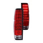 For Nissan Pickup 95-97 Anzo Driver & Passenger Side Chrome/red Led Tail Lights. Fixed Price $211.76.
