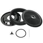 14"X3" Black Round Air Cleaner Assembly Recessed Base Paper Filter Chevy Ford. Fixed Price $41.97.