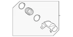 Genuine Nissan Air Duct 16576-6SY0B. Fixed Price $97.81.