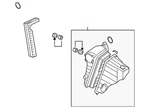 Genuine Volkswagen 2006-2009 Touareg Air Cleaner Assembly 7L6-128-607-AA. Fixed Price $522.28.