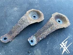 1984 1985 Toyota Supra MA61 5MGE Exterior Suspension Subframe Mounting Brackets. Fixed Price $51.11.