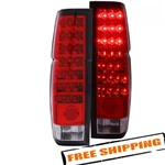 Anzo 311034 Red/clear Lens Led Tail Lights For 1986-1997 Nissan Hardbody. Fixed Price $208.00.