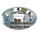 Chrome Air Cleaner Base Edelbrock Carburetor 14" New Ready Ship. Fixed Price $29.95.