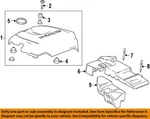 Gm Oem 06-26 Acadia Limited-engine Cover Insulator 12591715. Fixed Price $5.90.