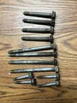 05-10 Jeep Grand Cherokee Commander Transmission Crossmember Bolts Only Set 12. Fixed Price $55.00.