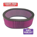 Racing Power R2126, One Red 12IN X 4IN Oval Washable Element Performance Parts. Fixed Price $71.62.