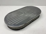 Vintage Custom Car Truck Street Rod Billet Aluminum Oval Air Filter Cleaner 4BBL. Fixed Price $49.95.