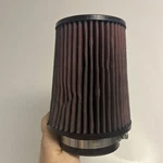 K&n High Flow Universal Air Filter 1/2 3.5 RP-4630. Fixed Price $40.00.