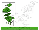 Hyundai 28110 L0600 Air Cleaner Assy Sonata, Sorento, Santa Cruz New, Genuine. Fixed Price $265.97.