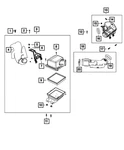 Genuine Mopar Clean Air Hose 68045122AE. Fixed Price $93.53.