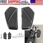 Black Floorboards Footrest Footpegs For Harley Softail Street Bob Low Rider Fxfb. Fixed Price $90.50.