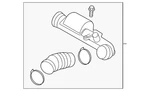 Genuine Volvo Engine Air Intake Hose 32224384. Fixed Price $341.66.