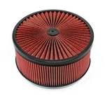 14" 6" Washable Element Extreme Top W/black Ring Flat Base Air Cleaner Kit. Fixed Price $92.00.